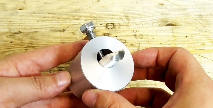 How to turn a bolt into a combination lock