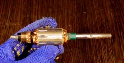 How to turn an electric motor armature into an effective tool