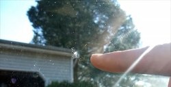 Simple repair of a chip on a car windshield, accessible to every car owner