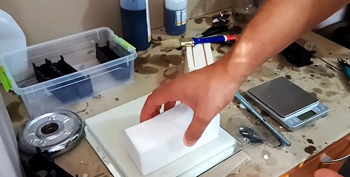 Molding plastic parts at home