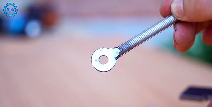 Homemade crimp for crimping tubular lugs on a cable