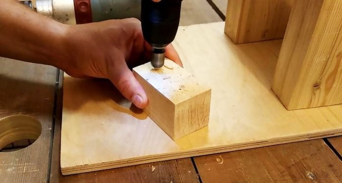 DIY drill stand