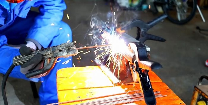 How to make an anvil from an old piece of rail