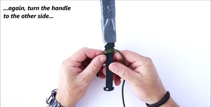 The fastest and easiest way to make a knife handle