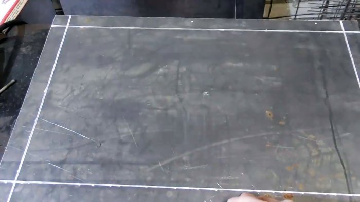 How to bend a steel sheet evenly without a bender