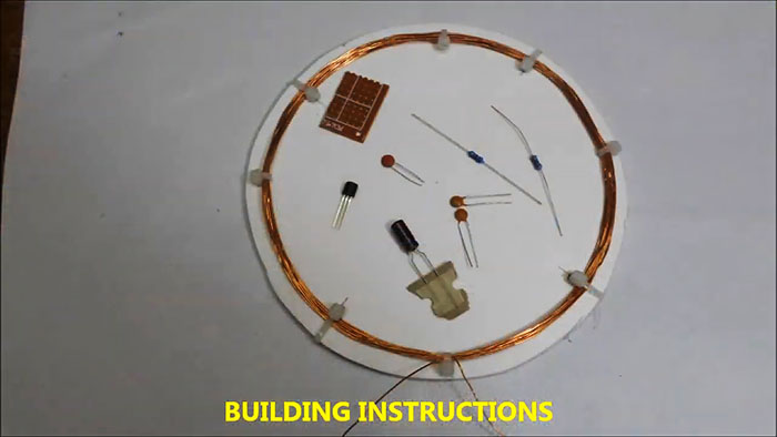 The simplest metal detector using one transistor and an AM receiver with decent sensitivity