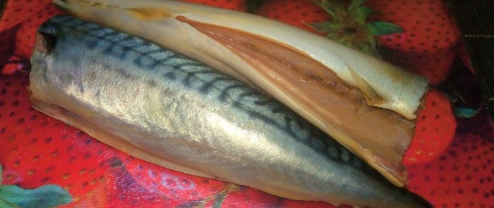 Fake smoked mackerel