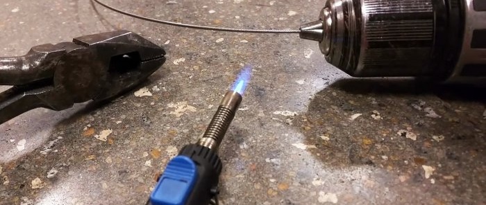 How to cut a cable professionally