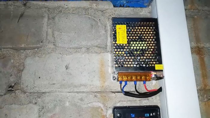 Autonomous heater for garage