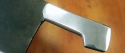 How to cast an aluminum handle for a knife or cleaver