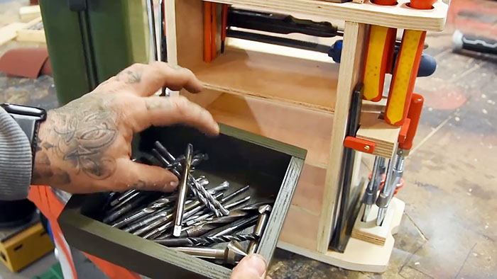 Cool tool box made from an old canister