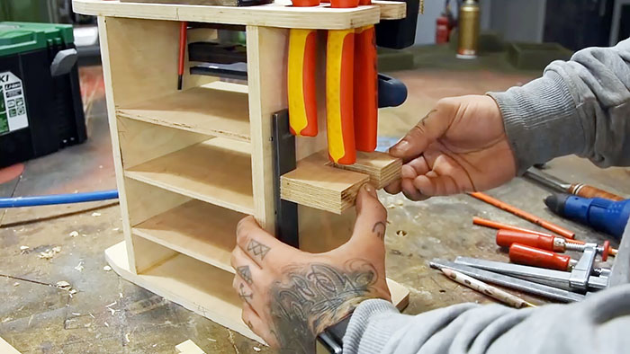 Cool tool box made from an old canister