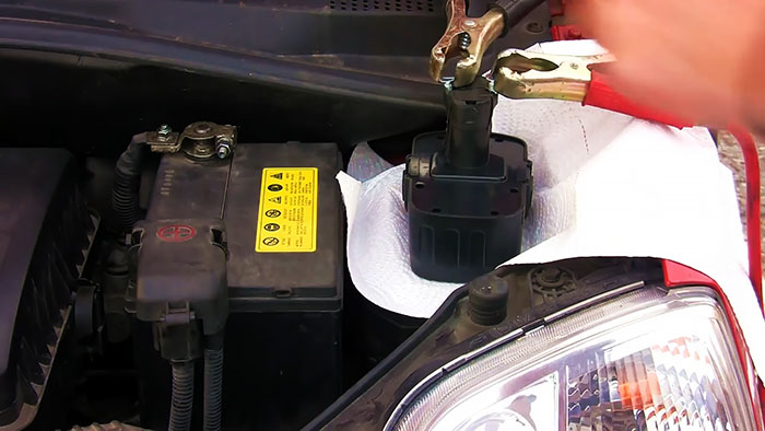 How to start a car with a dead battery using a screwdriver