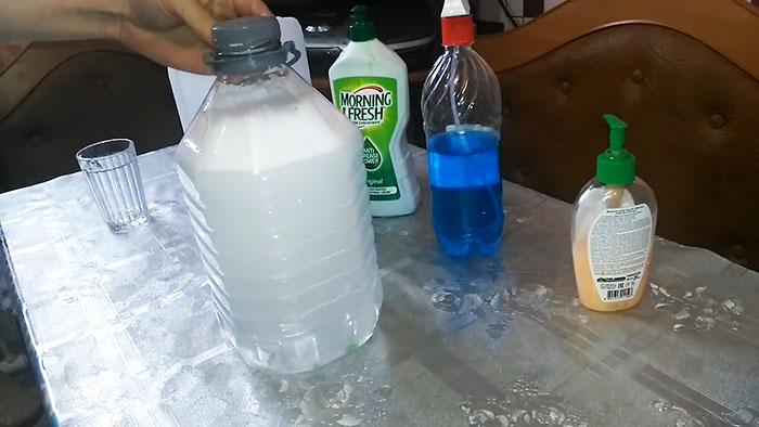 Do-it-yourself budget anti-freeze