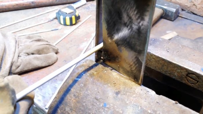 Welding thin metal with your own hands