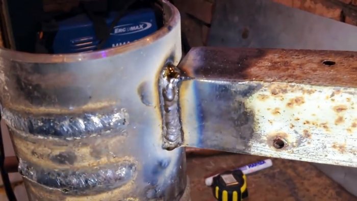 Welding thin metal with your own hands