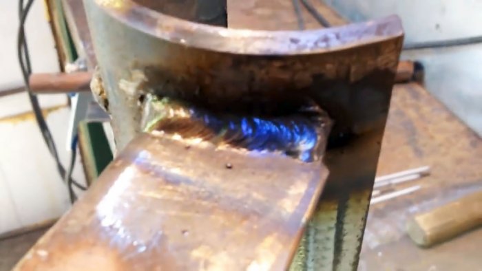 Welding thin metal with your own hands