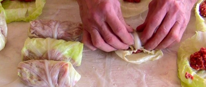 Now I no longer make cabbage rolls without a screwdriver. Men's life hack