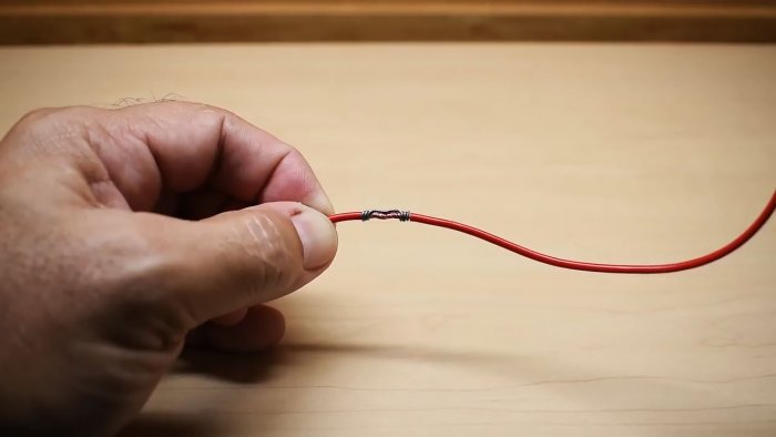 How to perfectly solder a wire without a soldering iron