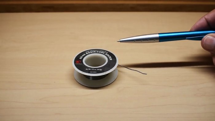 How to perfectly solder a wire without a soldering iron