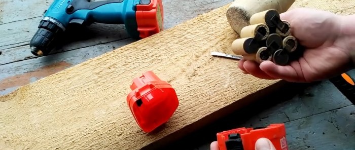 How to convert a cordless screwdriver to 220 V