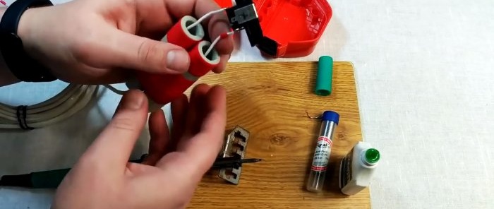 How to convert a cordless screwdriver to 220 V