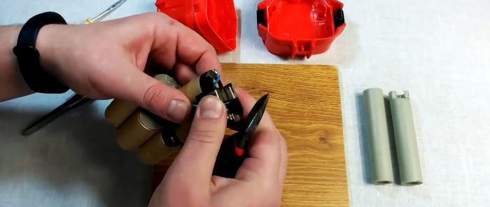 How to convert a cordless screwdriver to 220 V