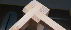 A reliable method for triple corner jointing of wooden parts