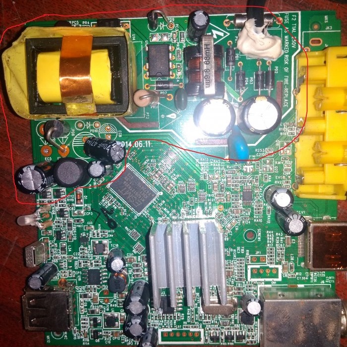 Frequent malfunction in the repair of DVB-T2 set-top boxes