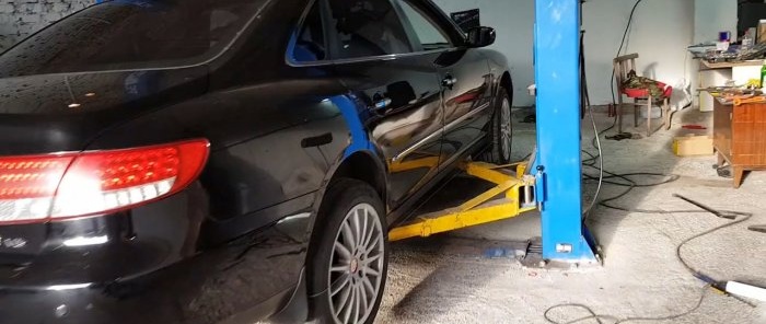 How to make rear wheel alignment at home