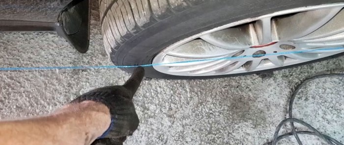 How to make rear wheel alignment at home