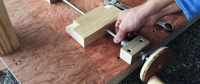 Homemade drum sanding and calibrating machine for wood