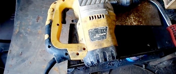 How to grind a power tool armature commutator without a lathe