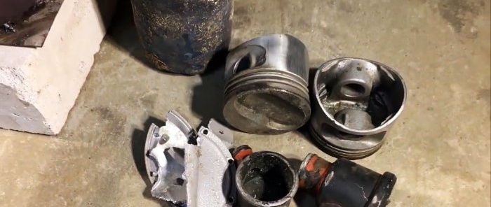 Casting aluminum parts in the garage