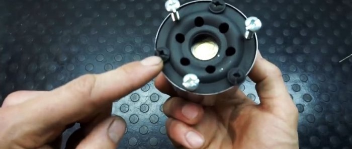 How to make a compact heater from an old oil filter