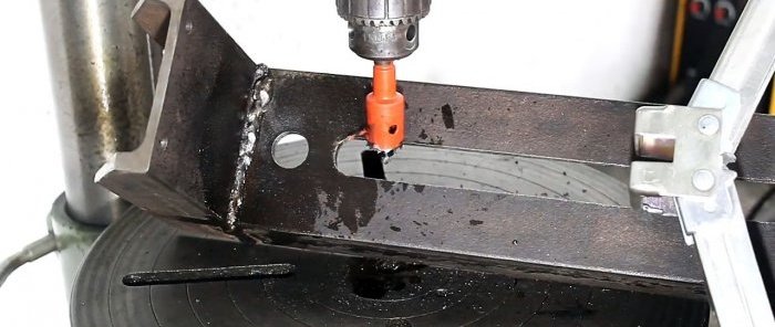 How to make a powerful vice from a diamond screw jack