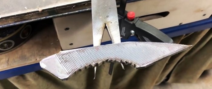 DIY file cutter