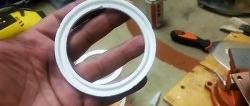 How to make and quickly dry a silicone gasket