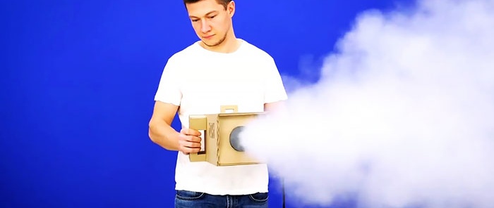 How to make a fog machine from a hair dryer