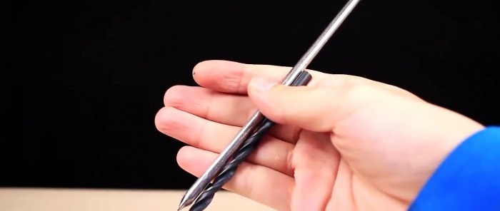 How to pierce a glass bottle with a nail