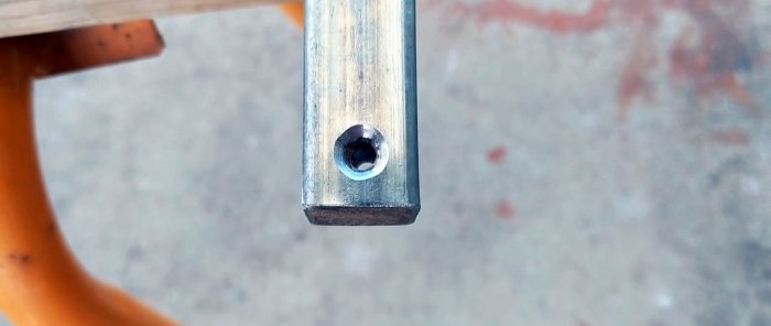 How to make a frame from a profile without welding