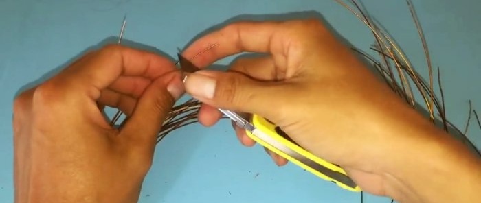 DIY soldering iron with instant heating from a transformer