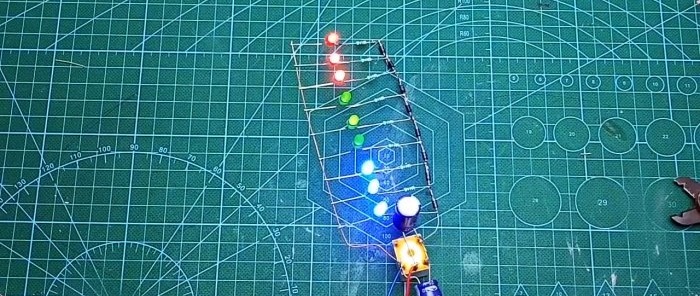 Stepped Running Lights Without Transistors