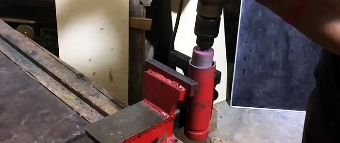 How to make a shaft for a circular saw from scrap materials