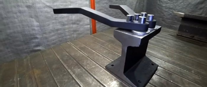 How to make a simple machine from a rail for making chains