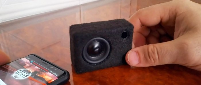 How to make a mini subwoofer with Bluetooth