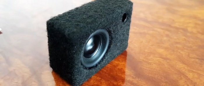 How to make a mini subwoofer with Bluetooth