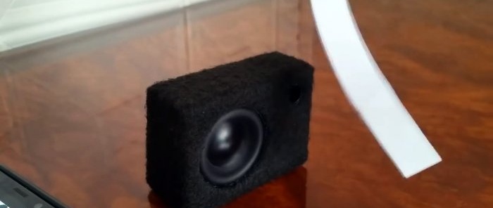 How to make a mini subwoofer with Bluetooth