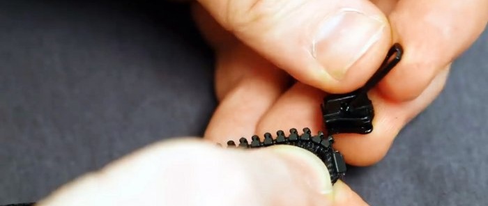 Broken zipper Secrets of quick fastener repair