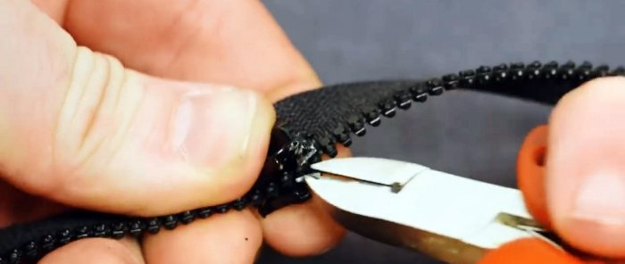 Broken zipper Secrets of quick fastener repair